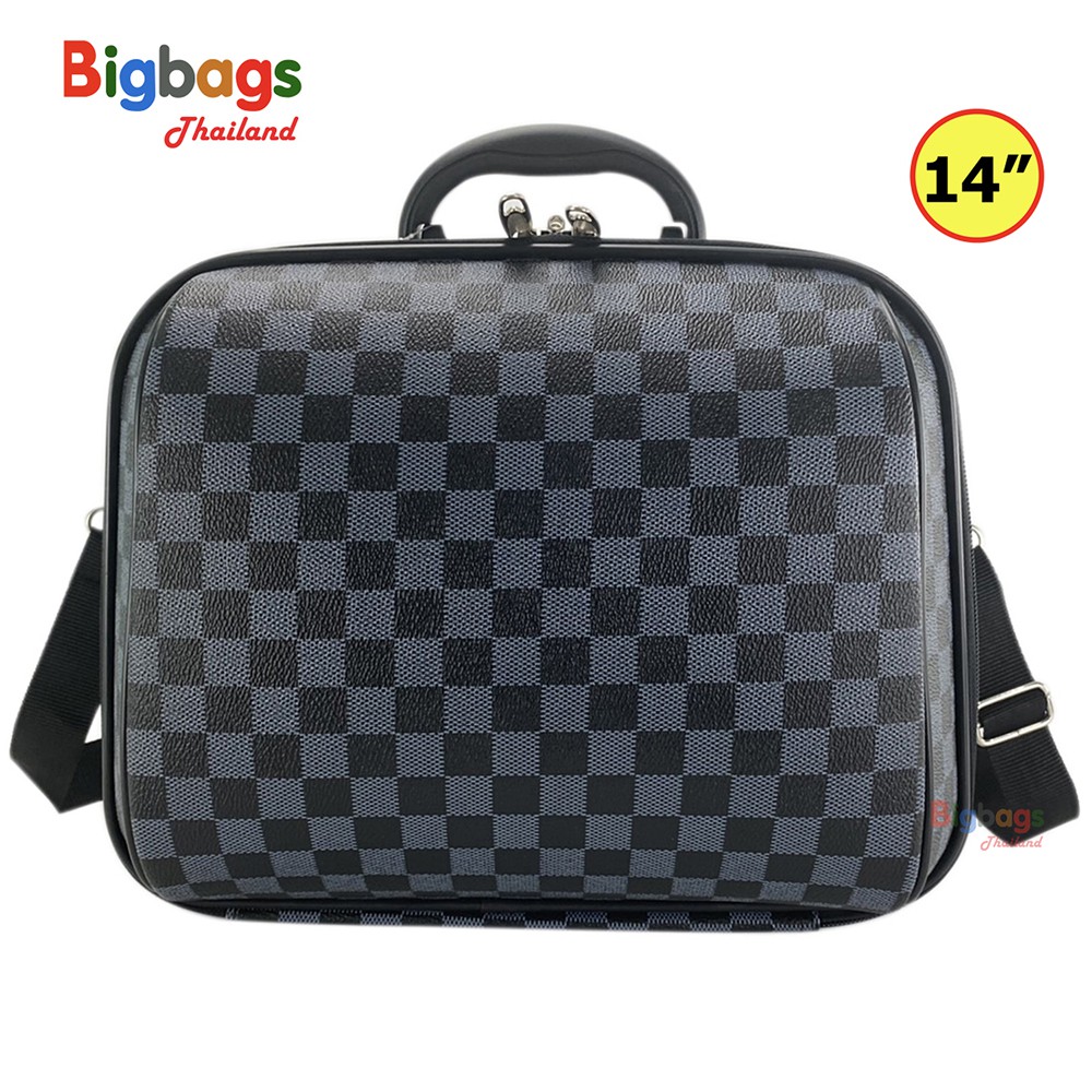 bigbagsthailand-กระเป๋าเดินทาง-กระเป๋าสะพายข้างสอดคันชัก-14-นิ้ว-travel-folding-bag-รุ่น-mz489