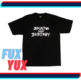 ⚡️ พร้อมส่ง FUXYUX-033🔥 เสื้อยืดคอกลม เสื้อยืด