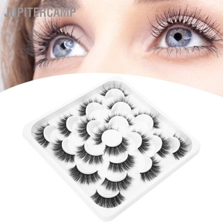 ❣️Sale❣️ 10 Pairs Curling False Eyelashes Natural Thickening Reusable for Makeup