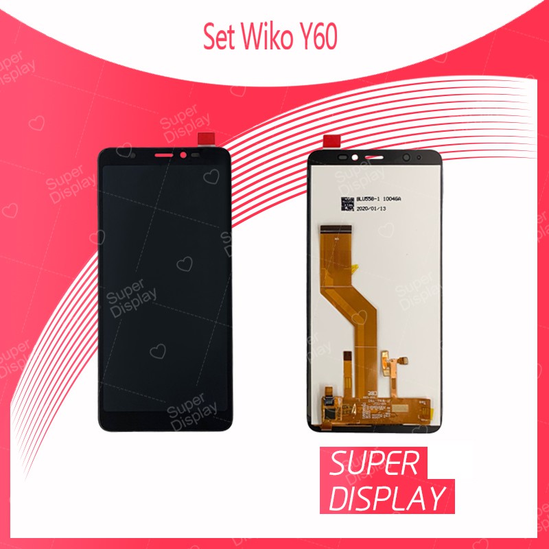 Set Wiko Y60 อะ�?หล�?�?อ�?ุ�? ห�?�?า�?อ�?ร�?อ�?�?ั�?�?รี�? LCD Display Touch Screen อะ�?หล�?�?ือ�?ือ �?ุ�?ภา�?�?ี Super 