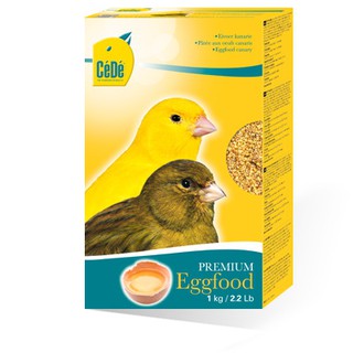 สินค้า CeDe อาหารไข่กลิ่นหอม สูตรบำรุงขน บำรุงร่างกาย สำหรับนกทุกชนิด บรรจุ 1 กิโลกรัม