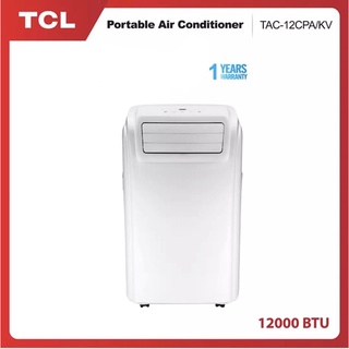 สินค้า พร้อมส่ง!! TCL แอร์เคลื่อนที่ 12000BTU รุ่น TAC-12CPA/KV/MZ portable air conditioner Touch Control LED Displayประกัน 5ปี