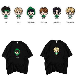 เสื้อยืด GOT7 GOTOON DOLL FANMADE เกาหลีใต้ ลายสกรีนคมชัด ผ้านิ่มมาก Unisex ใส่ได้ทั้งหญิง-ชาย เนื้อผ้าดีมากใส่สบายค่ะ