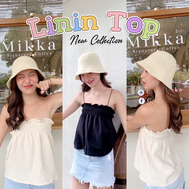 covermilks-เสื้อเกาะอกสายเดี่ยว-linin-top