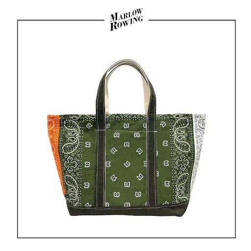 กระเป๋า JOHNNY TOTE BAG สี GREEN,WHITE,ORANGE | Shopee Thailand