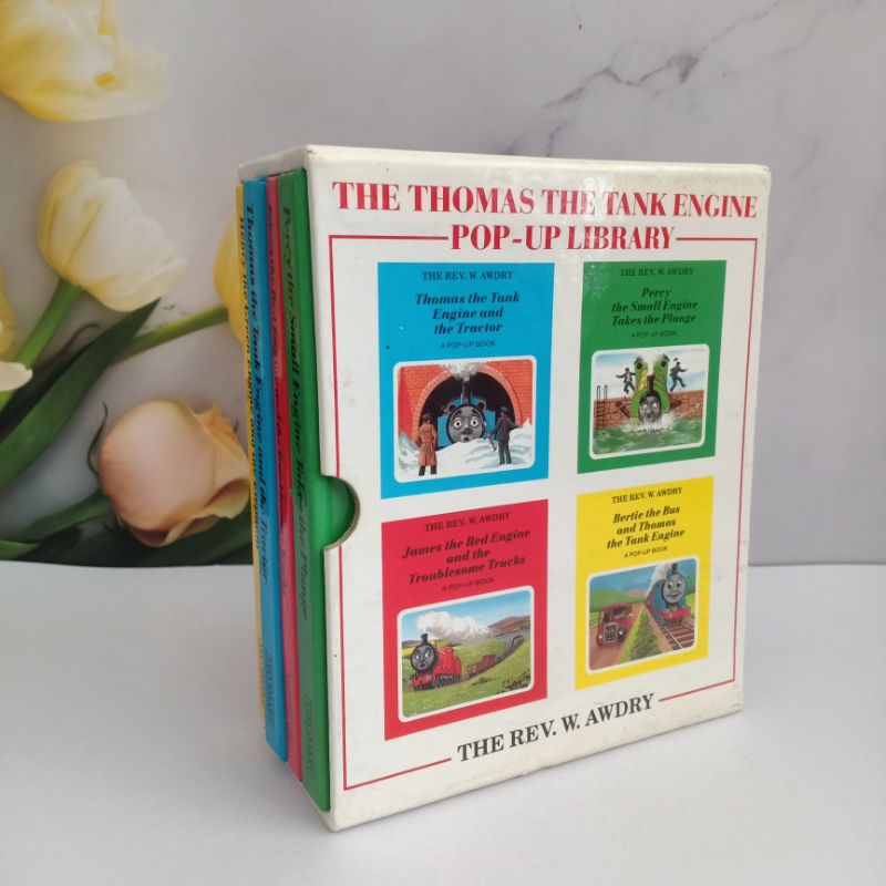 the-thomas-the-tank-engine-pop-up-library-ชุด-4-เล่ม-มือสอง