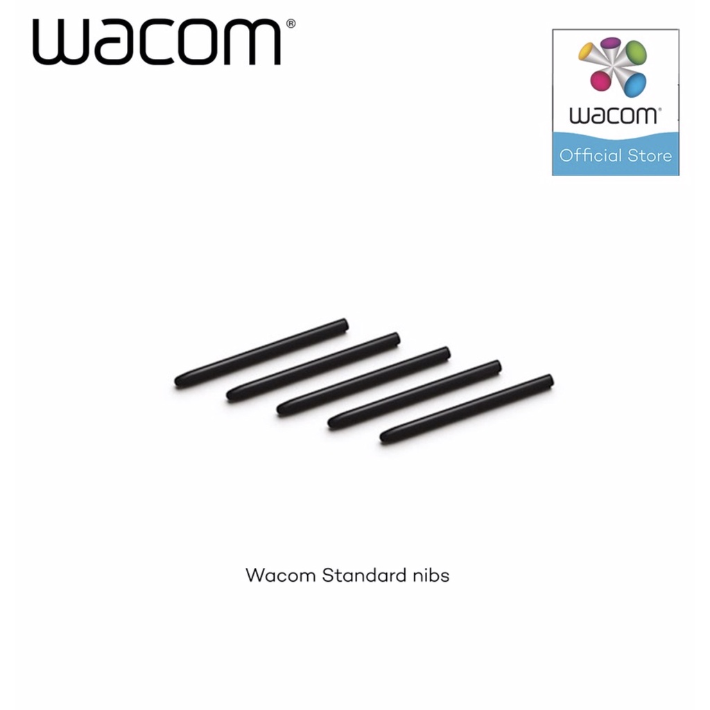 ภาพหน้าปกสินค้าWacom Standard Nib (ACK-200-01) หัวปากกามาตรฐาน แพ็ค 5 ชิ้น
