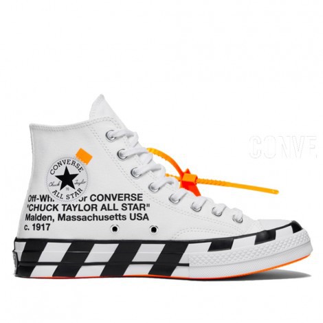 PROSPER - Converse Chuck Taylor All-Star 70s Hi x Off-White | Shopee ...