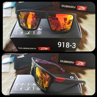 [ส่งจากไทย]แว่นกันแดด รุ่น918-3 เลนส์ polarized ของแท้100% ตัดแสง สบายตา ยี่ห้อ DUBERY