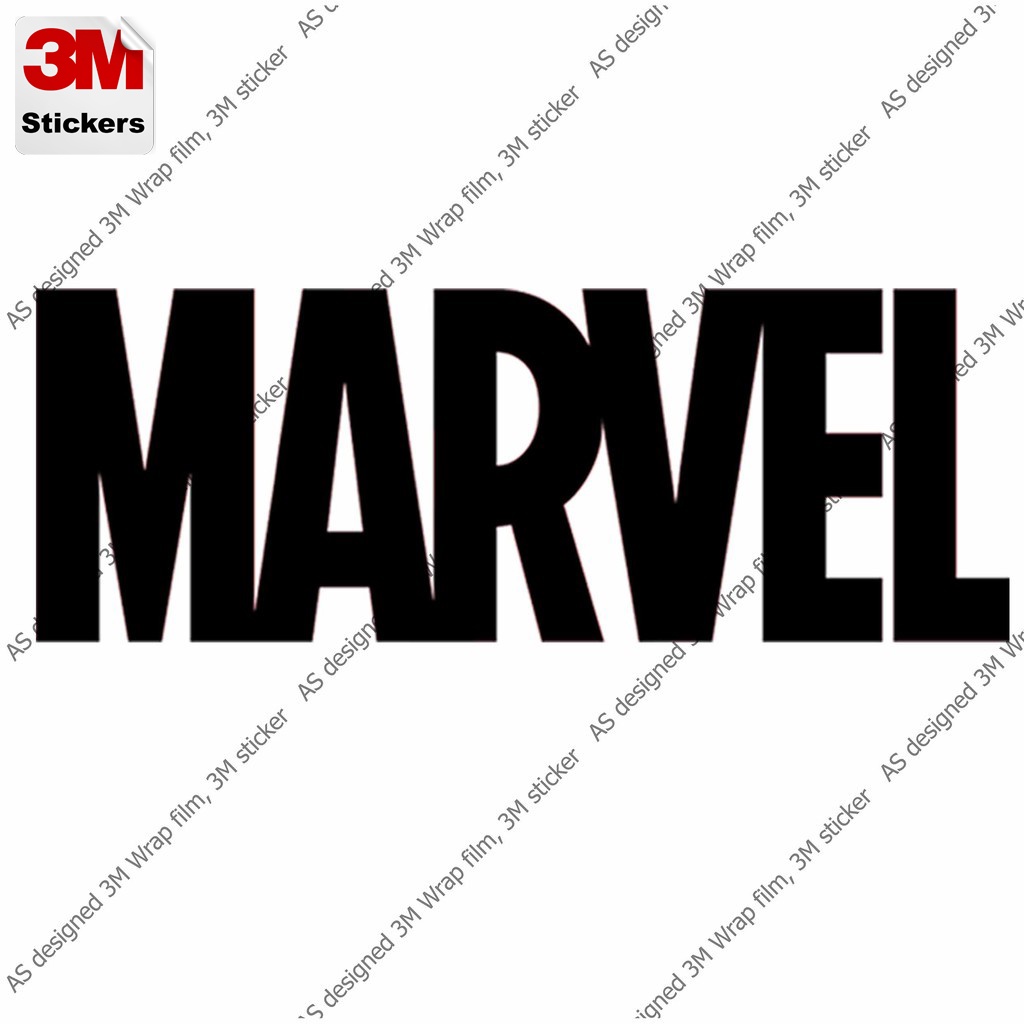 มาร์เวล-สติ๊กเกอร์-3m-ลอกออกไม่มีคราบกาว-marvel-removable-3m-sticker-สติ๊กเกอร์ติด-รถยนต์-มอเตอร์ไซ