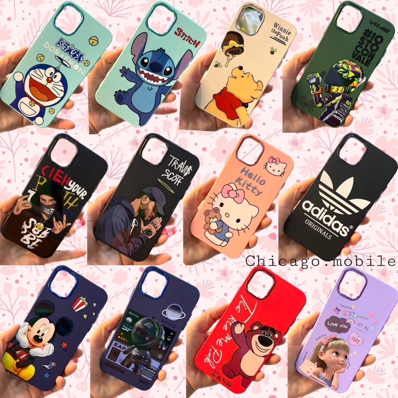 case-samsung-a53-a23-4g-a52-4g-a52-5g-new-เคสกำมะหยี่ด้านใน-ขอบโครเมี่ยม-ลายการ์ตูนน่ารัก-พร้อมส่ง