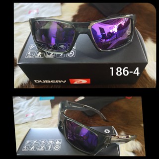 [โค้ด AXE4119ลดสูงสุด 80.-](ส่งจากไทย) แว่นกันแดด รุ่น186-4 เลนส์ polarized ของแท้100% ตัดแสง สบายตา ยี่ห้อ DUBERY