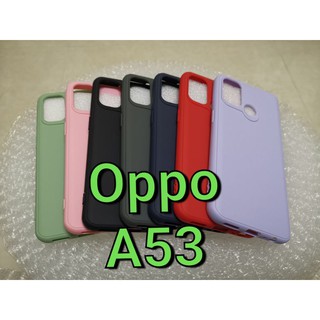 เคสTPU​นิ่ม​สีพาสเทล For​ Oppo A93/A53/A12/A7/A5S/F9/A91/A92/A9 2020/A5 2020