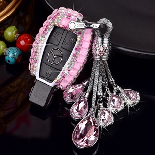 เคสกุญแจรถยนต์ BENZ C200Lปลอกกุญแจ CE300LCE260L C180L/C260L/GLA/GLC/GLE เคสกุญแจรีโมท การออกแบบแฟชั่น