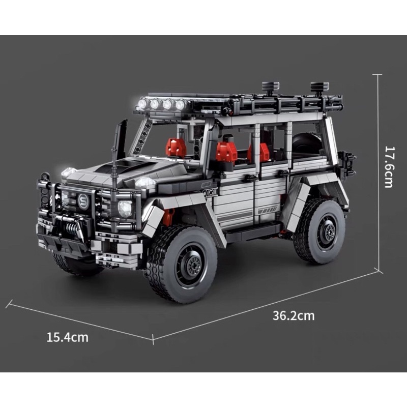 ตัวต่อเสมือน-landrover-hummer-h1-benz-g-class-ตัวต่อเสมือนจริง-อัตราส่วน-1-16-เสมือนจริง