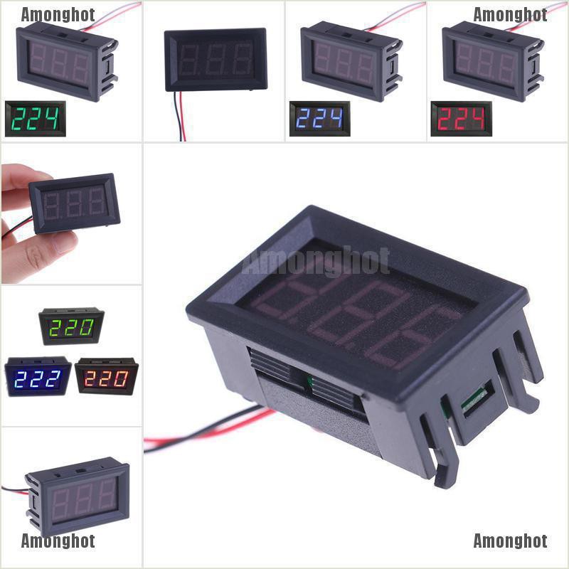 amonghot-เครื่องวัดแรงดันไฟฟ้า-โวลต์มิเตอร์-ดิจิทัล-ldc-ac-display-70-500v