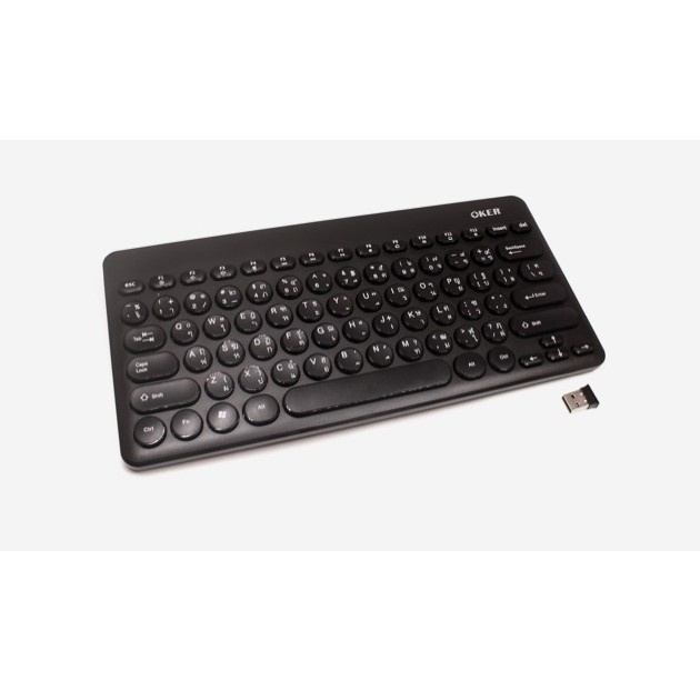 oker-wireless-keyboard-mini-k2620-ไร้สาย