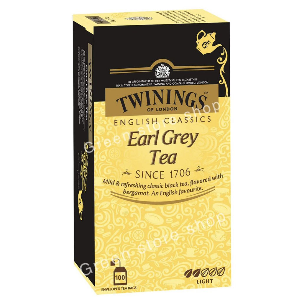 Twinings Earl Grey Tea 50g. ( 25 Tea Bags ) Shopee Thailand