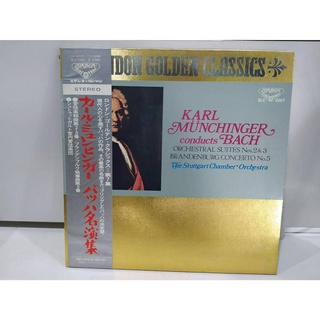 1LP Vinyl Records แผ่นเสียงไวนิล  KARL MUNCHINGER conducts BACH  (J14B182)