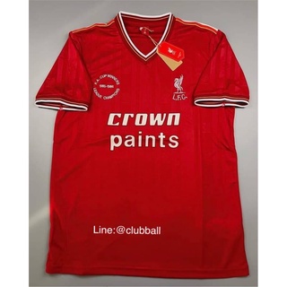 [Retro]เสื้อฟุตบอลย้อนยุค Liverpool Home 1986