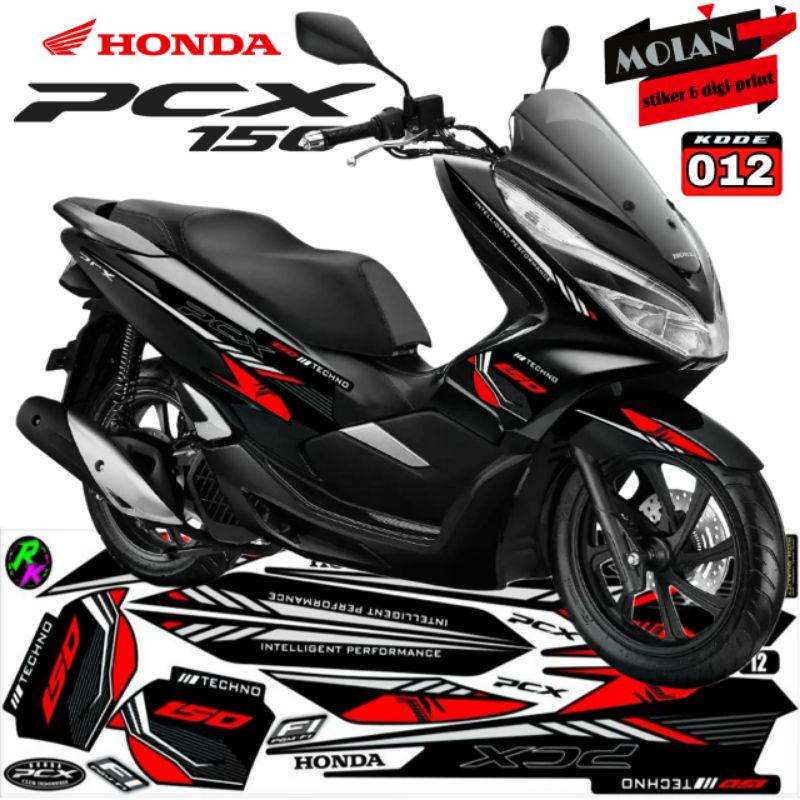 LOKAL Decal Sticker Striping Variations Honda PCX 150 2018-2021 - PCX ...