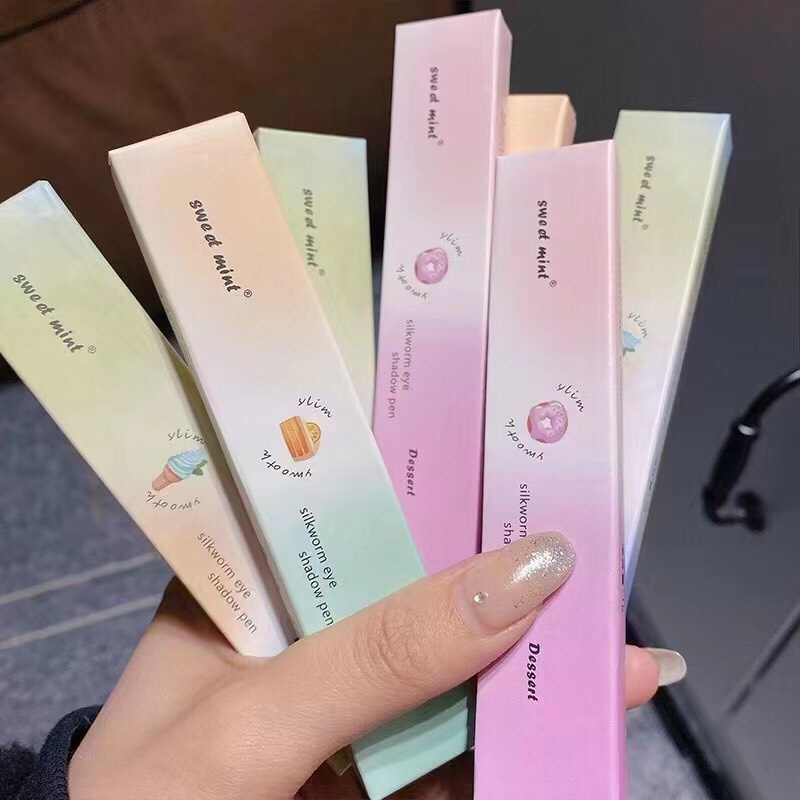 sweet-mint-918-silkworm-eye-shadow-pen-อายแชโดว์-แบบปากกา-dolly-eyes-เขียนใต้ตาดอลลี่อาย-เนื้อดี-เขียนง่าย-ติดทน-กันน้ำ