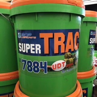 บางจาก Super Trac 7884 UDT ขนาด 18 ลิตร ใช้หล่อลื่นในรถแทร็กเตอร์