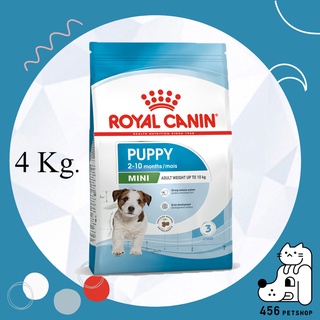 [Ex.03/2024] Royal Canin 4kg. Mini Puppy อาหารลูกสุนัข สูตรสำหรับสุนัขพันธ์เล็กทุกสายพันธ์ุ 🐩