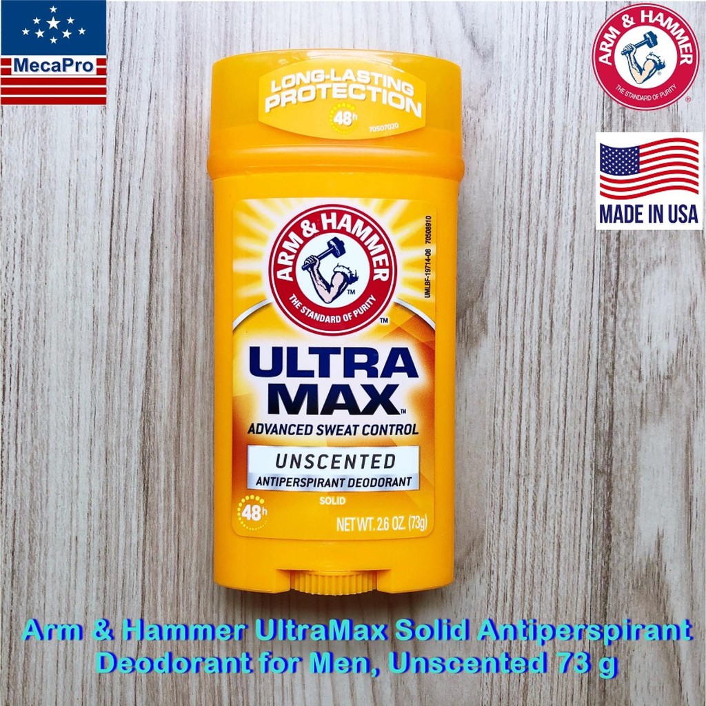 Arm & Hammer UltraMax Solid Antiperspirant Deodorant for Men
