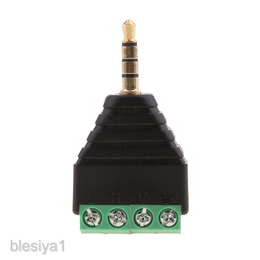 blesiya1-3-5mm-4-pole-stereo-trrs-audio-vedio-male-to-4-screw-terminal-female-adapter