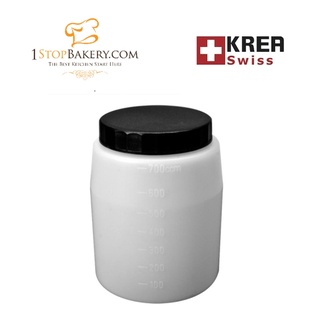 KREA Swiss Tube/Container 700 ml with Lid for LM25