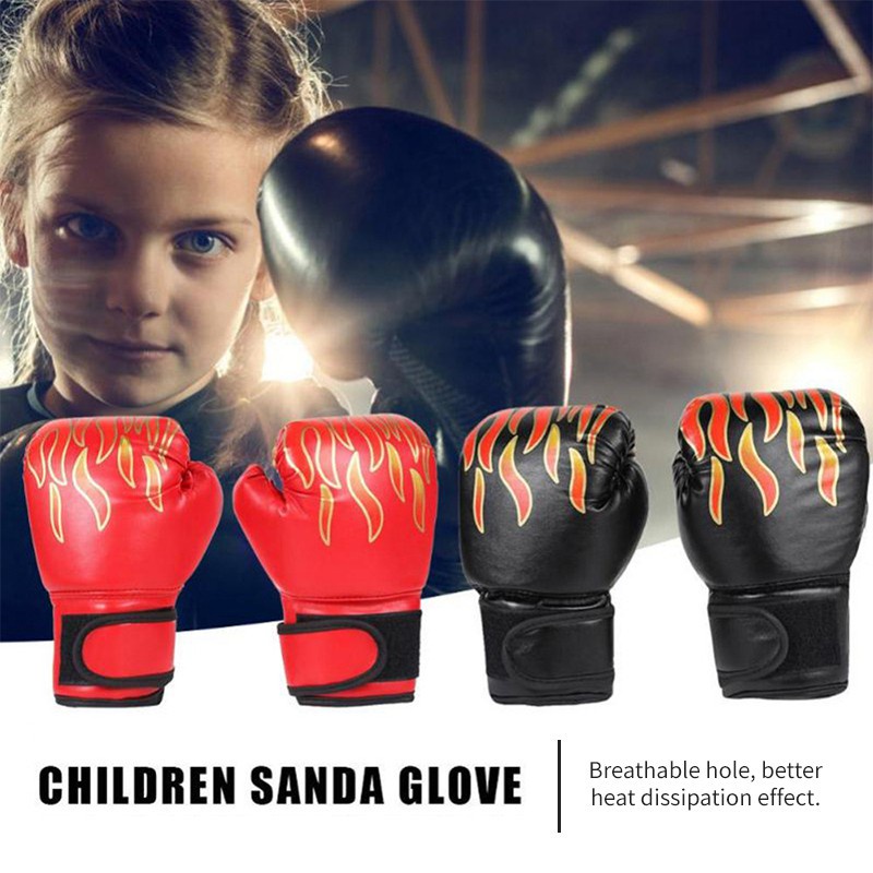 ภาพหน้าปกสินค้าCOD นวม นวมชกมวย นวมเด็ก นวมชกมวยเด็ก ถุงมือชกมวย นวมต่อยมวยเด็ก 1 คู่ Kids Boxing Glove