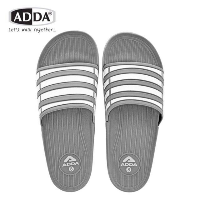 ราคาร้านขายส่ง-adda-32b07-รองเท้าแตะหญิง-ชาย-ลายเส้นทรงsport