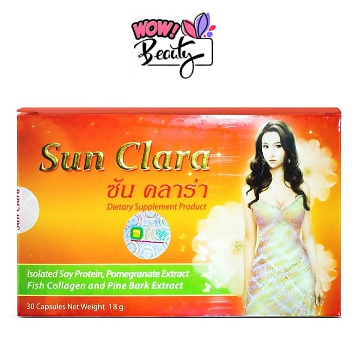 sun-clara-ซัน-คลาร่า-อาหารเสริมสำหรับผู้หญิง-30-แคปซูล