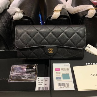 Chanel wallet Grade vip Size 19 cm  อปก.fullboxset
