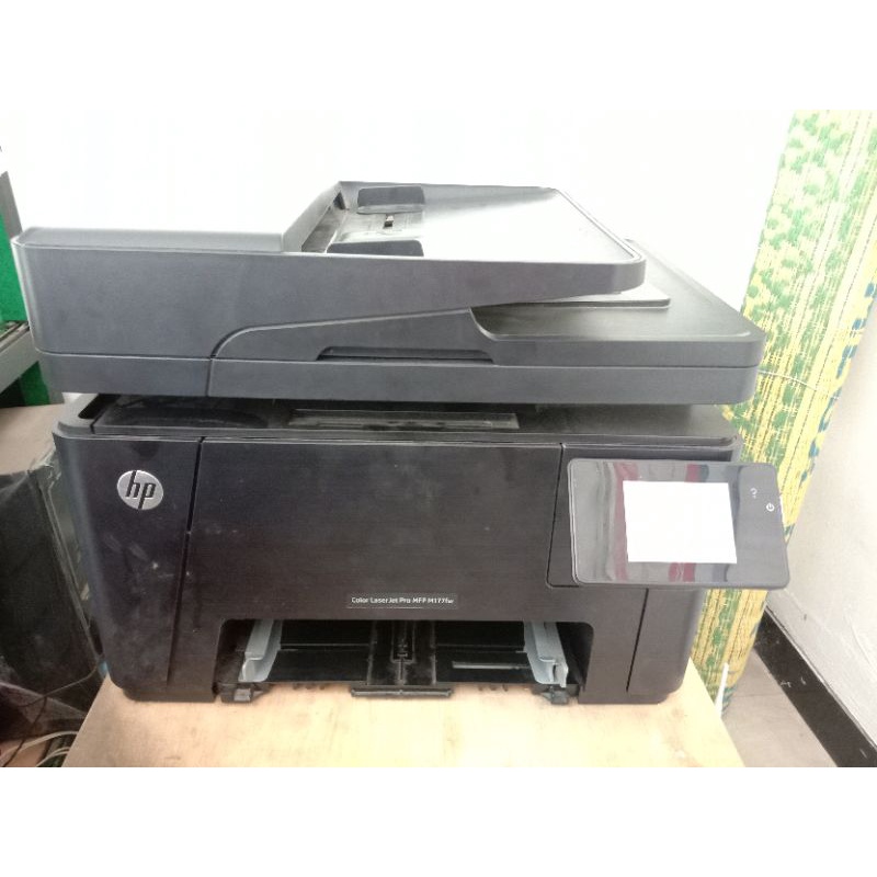 เครื่องสแกนเนอร์เครื่องพิมพ์ ADF Laserjet Color M177fw~second | Shopee ...