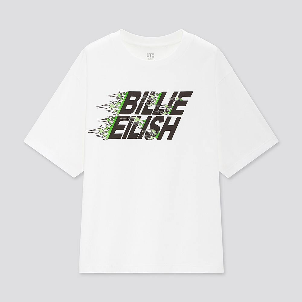 ภาพหน้าปกสินค้าเสื้อยืดแขนสั้น พิมพ์ลาย Billie Eilish สําหรับผู้ชาย และผู้หญิง จากร้าน haichao1231.th บน Shopee