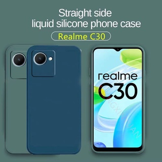 Realme C30Sตรงรุ่น(พร้อมส่งในไทย)เคสTPU​นิ่ม​สีพาสเทลคลุมกล้องRealme C33/Realme Narzo 50i Prime/Realme C30S/Realme C30