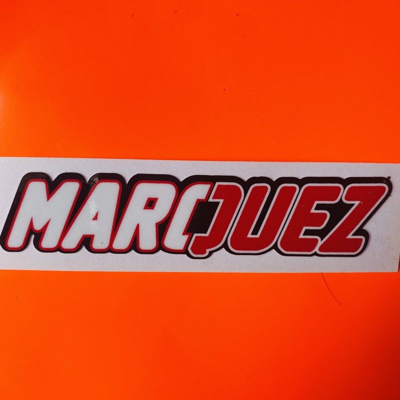 สติ๊กเกอร์โลโก้marquez