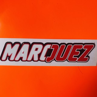 สติ๊กเกอร์โลโก้MARQUEZ