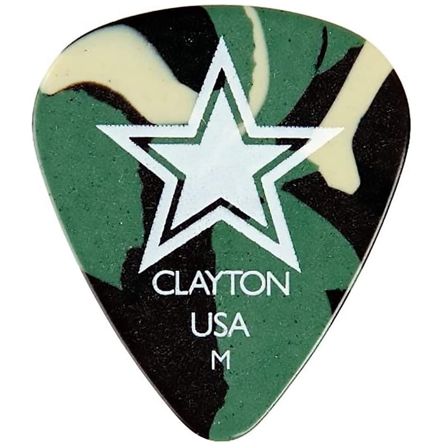 ปิ๊กกีตาร์-clayton-camouflage-picks