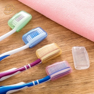 [สุ่มสี] ที่ครอบแปรงสีฟัน แบบพกพา 5 ชิ้น / ที่ป้องกันแปรงสีฟัน กันเชื้อโรค สําหรับการเดินทาง เดินป่า ตั้งแคมป์