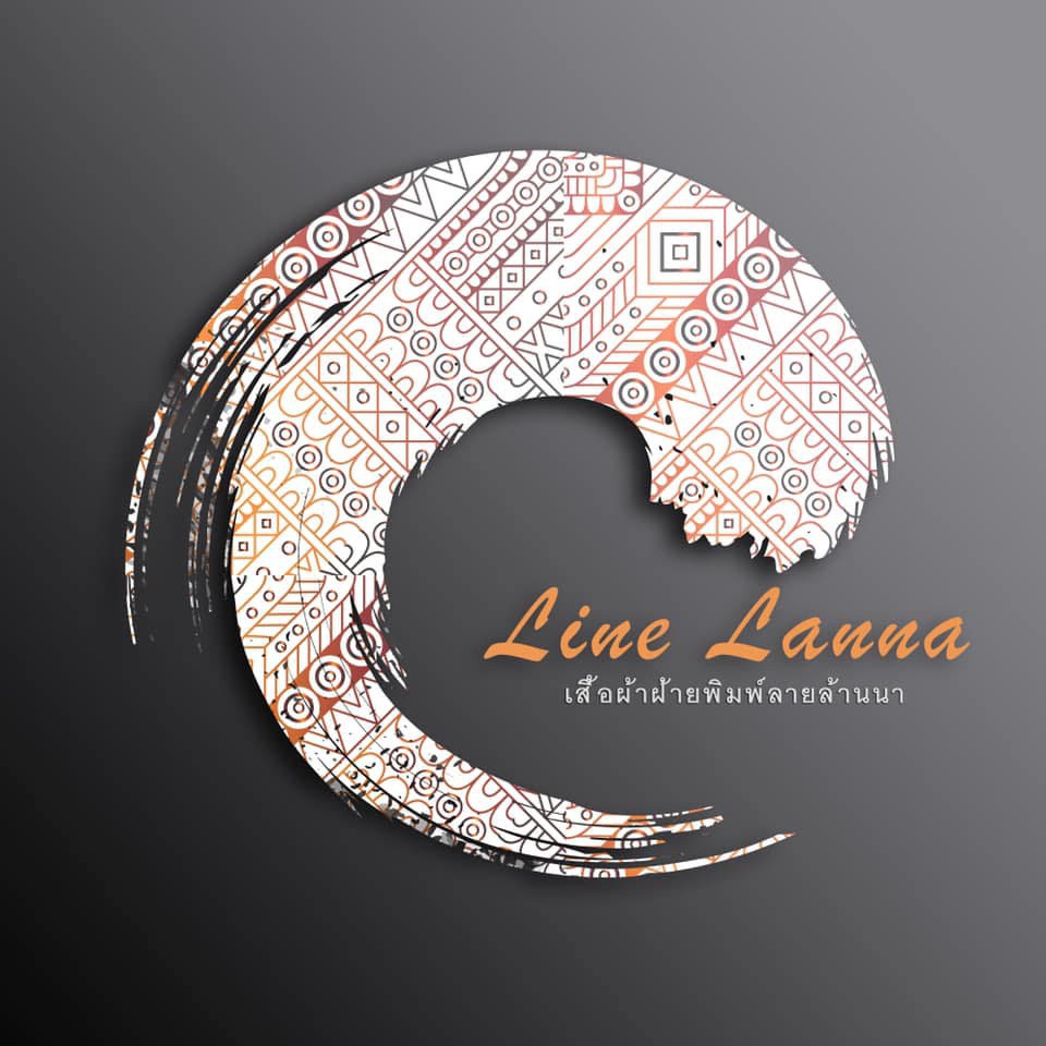 โลโก้ร้าน Line Lanna เสื้อผ้าไทย