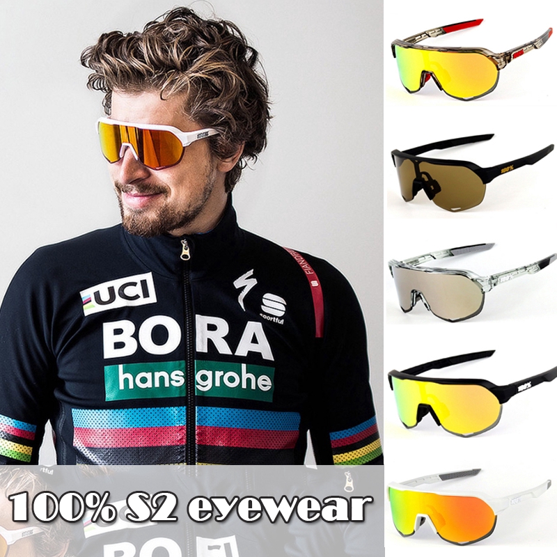 ภาพหน้าปกสินค้าแว่นตากันแดด s2 ป้องกัน uv 400 สําหรับเล่นกีฬา ขี่จักรยาน