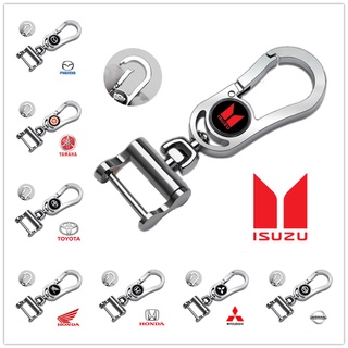 ภาพหน้าปกสินค้า【New】Alloy Metal Logo Motorcycle Keychain Car keychain ที่เกี่ยวข้อง