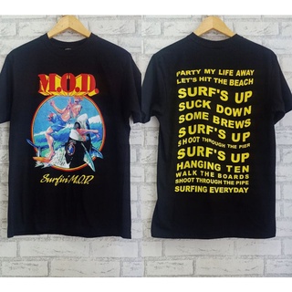 [S-5XL] เสื้อยืดพิมพ์ลาย M.O.D - Surfin MOD