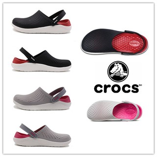 Crocs รองเท้าแตะผู้ชาย ผู้หญิง ชายหาด มีรูระบาย กันลื่น