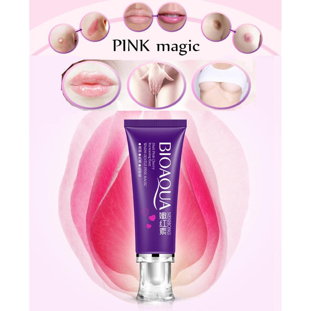 ภาพหน้าปกสินค้าNenhong Pink Magic Cream (หัวนมชมพูช่องคลอด & ริมฝีปาก) Nen Hong bioaqua จากร้าน superspider5.th บน Shopee