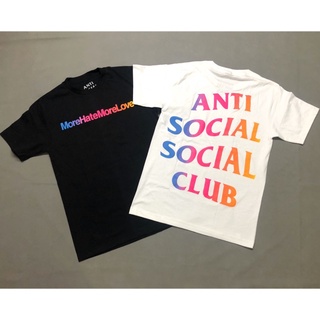 แขนสั้นพิมพ์ลาย✶❌เสื้อยืด ANTI SOCIAL CLUB❌