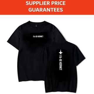 FA18 HORNET Printed t shirt unisex 100% cotton